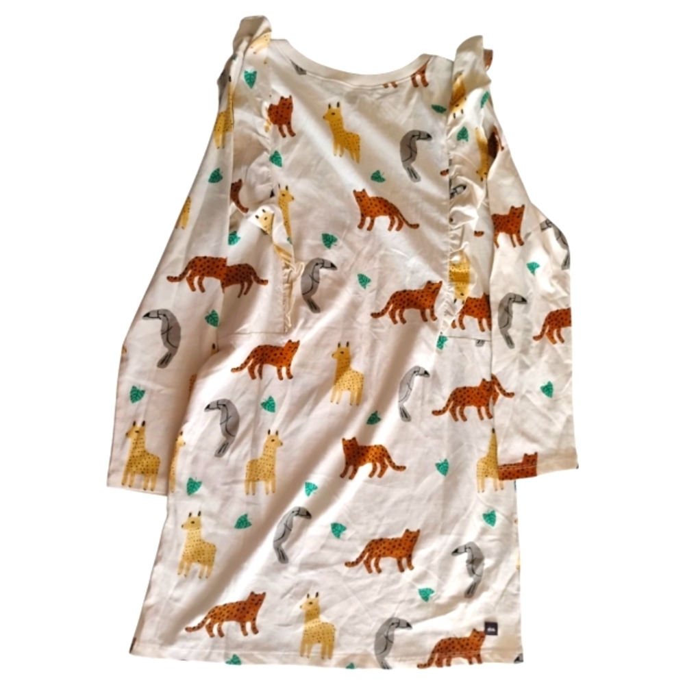 Tea Ruffle Dress Peruvian Friends. Size 12 - Picture 3 of 7